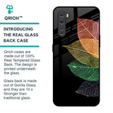 Colorful Leaves Glass Case for OnePlus Nord