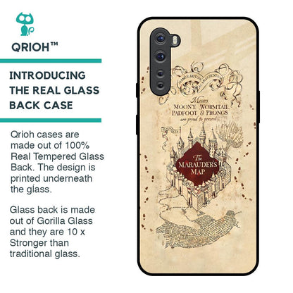 Magical Map Glass Case for OnePlus Nord