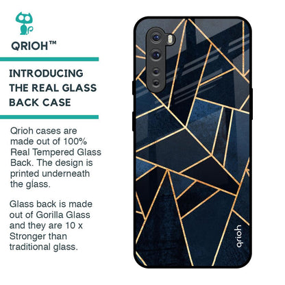 Abstract Tiles Glass Case for OnePlus Nord
