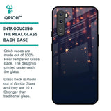 Falling Stars Glass Case For OnePlus Nord