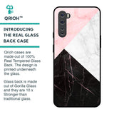 Marble Collage Art Glass Case For OnePlus Nord