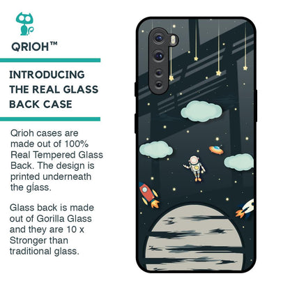 Astronaut Dream Glass Case For OnePlus Nord