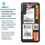 Cool Barcode Label Glass Case For OnePlus Nord