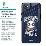 Struggling Panda Glass Case for OnePlus Nord