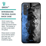 Dark Grunge Glass Case for OnePlus Nord