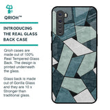 Abstact Tiles Glass Case for OnePlus Nord