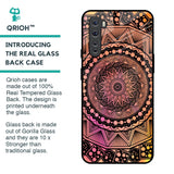 Floral Mandala Glass Case for OnePlus Nord