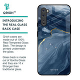 Deep Ocean Marble Glass Case for OnePlus Nord
