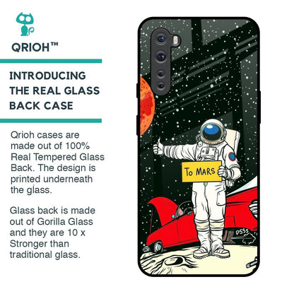 Astronaut on Mars Glass Case for OnePlus Nord