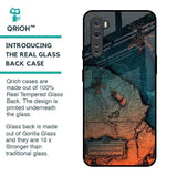 Geographical Map Glass Case for OnePlus Nord
