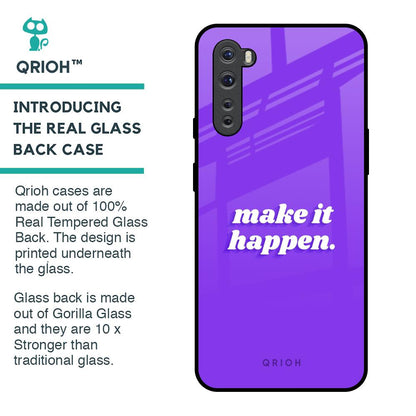 Make it Happen Glass Case for OnePlus Nord