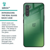 Green Grunge Texture Glass Case for OnePlus Nord