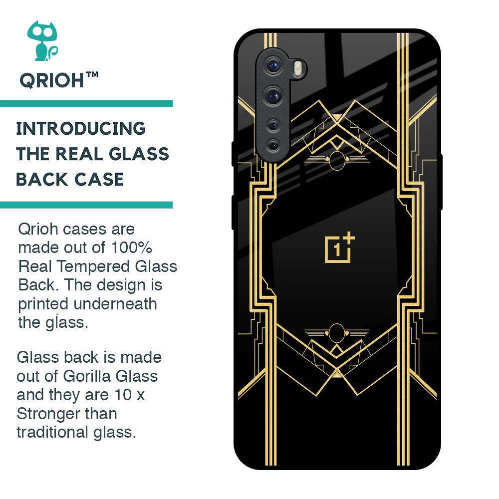 Sacred Logo Glass Case for OnePlus Nord