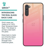 Pastel Pink Gradient Glass Case For OnePlus Nord