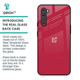 Solo Maroon Glass case for OnePlus Nord