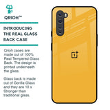 Fluorescent Yellow Glass case for OnePlus Nord