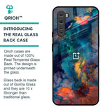 Colored Storm Glass Case for OnePlus Nord