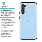 Pastel Sky Blue Glass Case for OnePlus Nord