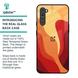 Magma Color Pattern Glass Case for OnePlus Nord