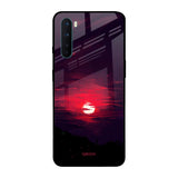 Morning Red Sky OnePlus Nord Glass Cases & Covers Online