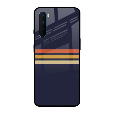 Tricolor Stripes OnePlus Nord Glass Cases & Covers Online