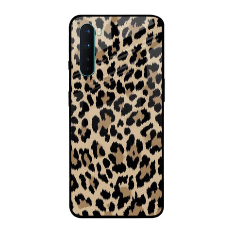 Leopard Seamless OnePlus Nord Glass Cases & Covers Online