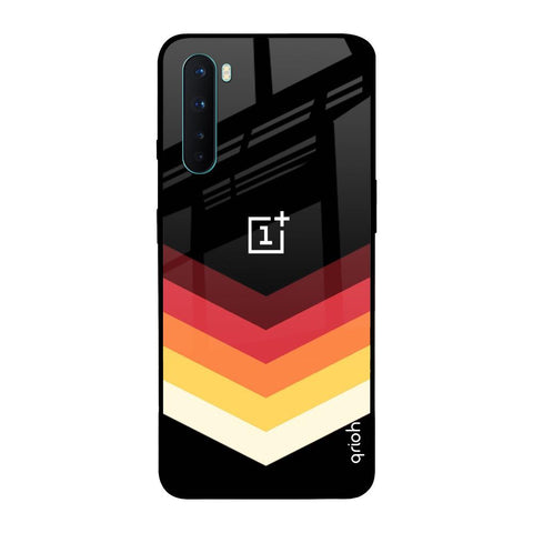 Abstract Arrow Pattern OnePlus Nord Glass Cases & Covers Online