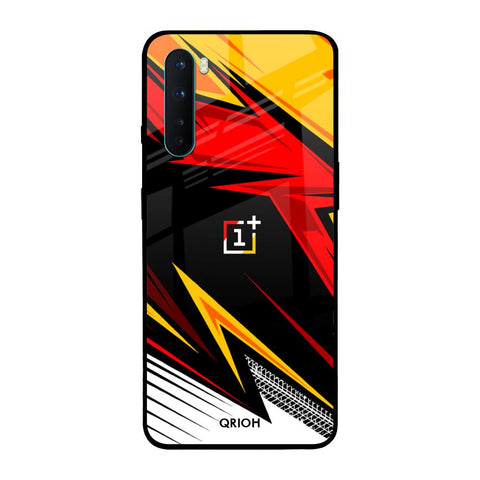 Race Jersey Pattern OnePlus Nord Glass Cases & Covers Online