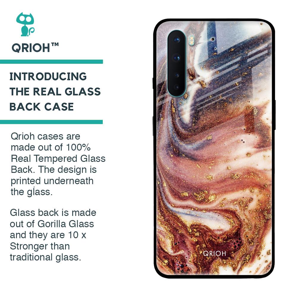 Exceptional Texture Glass Case for OnePlus Nord