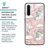Balloon Unicorn Glass case for OnePlus Nord