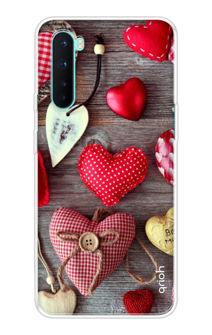 Valentine Hearts OnePlus Nord Back Cover