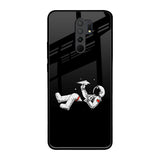 Space Traveller Redmi 9 prime Glass Back Cover Online