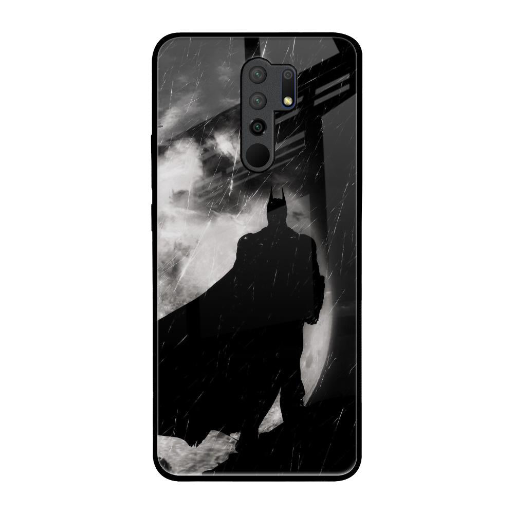 Dark Warrior Hero Redmi 9 prime Glass Back Cover Online
