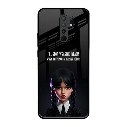 Aesthetic Digital Art Redmi 9 prime Glass Back Cover Online