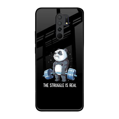 Real Struggle Redmi 9 prime Glass Back Cover Online