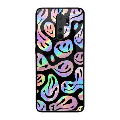 Acid Smile Redmi 9 prime Glass Back Cover Online