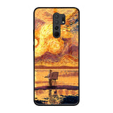 Sunset Vincent Redmi 9 prime Glass Back Cover Online