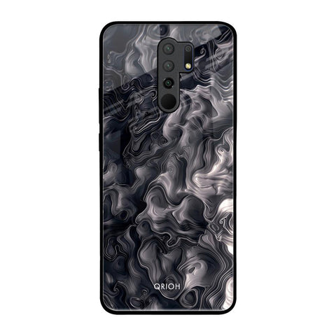 Cryptic Smoke Redmi 9 prime Glass Back Cover Online