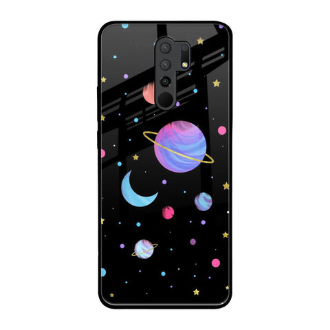 Planet Play Redmi 9 prime Glass Back Cover Online