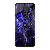 Techno Color Pattern Redmi 9 prime Glass Back Cover Online