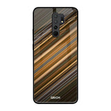 Diagonal Slash Pattern Redmi 9 prime Glass Back Cover Online