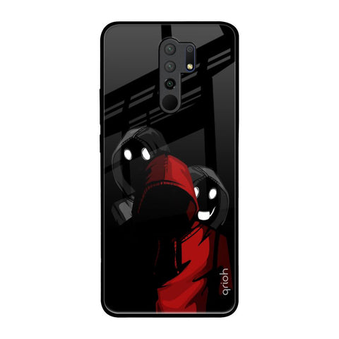 Shadow Character Redmi 9 prime Glass Back Cover Online