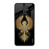 Mythical Phoenix Art Redmi 9 prime Glass Back Cover Online