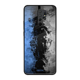 Dark Grunge Redmi 9 prime Glass Back Cover Online