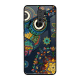 Owl Art Redmi 9 prime Glass Back Cover Online