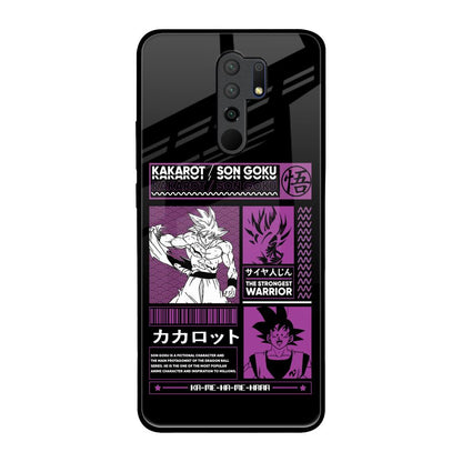 Strongest Warrior Redmi 9 prime Glass Back Cover Online