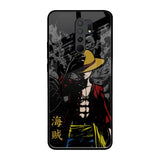 Dark Luffy Redmi 9 prime Glass Back Cover Online