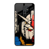 Transformer Art Redmi 9 prime Glass Back Cover Online