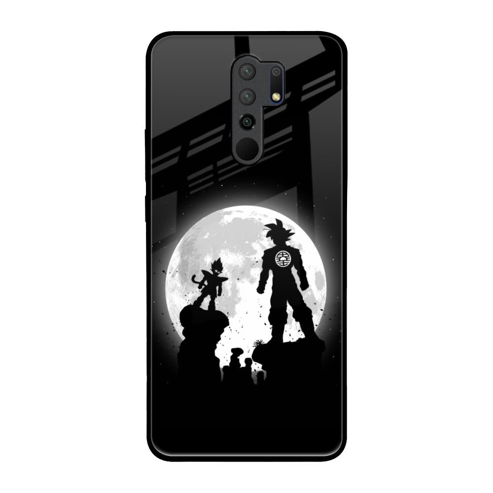 True Saiyans Redmi 9 prime Glass Back Cover Online