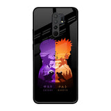 Minimalist Anime Redmi 9 prime Glass Back Cover Online